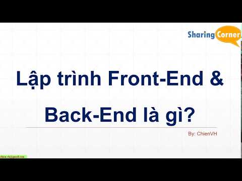 Video: Hệ thống back end là gì?