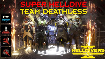 Helldivers 2 // And Deathless 4 All - Terminid Coop Super Helldive - All Clear, No Team Deaths