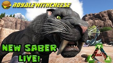 ARK Patch V260 Taming The New Saber!!!