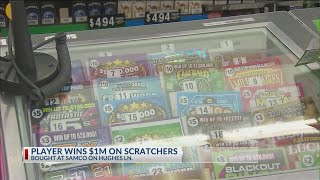 Winning CA Lotto scratcher worth $1M sold in Bakersfield