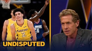 Skip Bayless and Shannon Sharpe react to Lonzo Ball's NBA debut with the Lakers | UNDISPUTED
