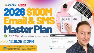 2026 $100M Email & SMS Master Gameplan: Go From Scrambling to Scaling in Minutes!