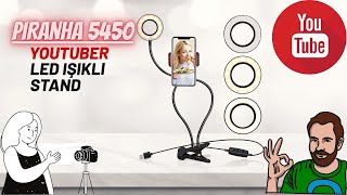 A101De Satılan Piranha 5450 Youtuber Led Işıklı Stand Detaylı İnceleme Yeni 2021