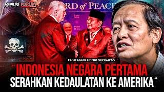 PROFESOR HENRI SUBIAKTO: REKTOR DAN AKTIVIS SIBUK CARI UANG... TAK PEDULI NEGARA