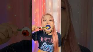 GUMMY EYES COLORMIX MAKEUP#kpopdemonhunters#huntrix#kpop #shortsfeed #cute #lipstick 🍓🍓🍓🍓🍓🍓
