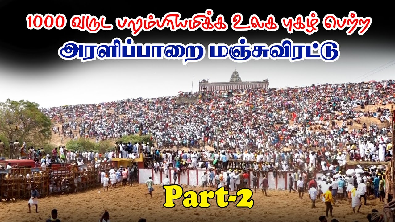 Arlipparai Manchuviratu Part 2  The world famous Manjuvirattu 2022  Araliparai Manjuvirattu 2022