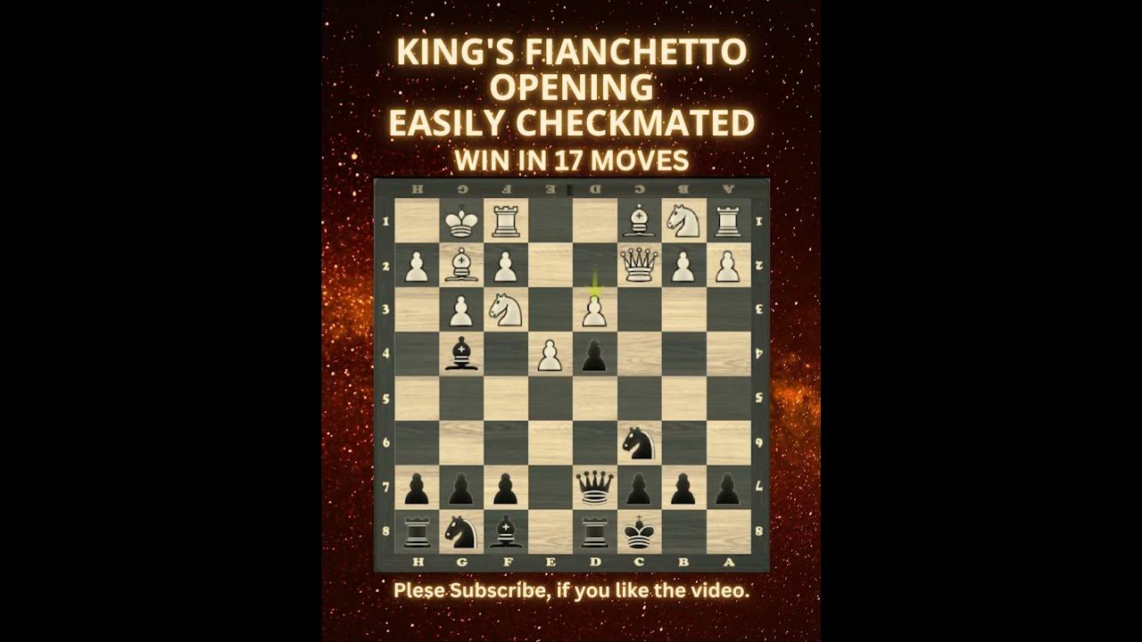 Checkmate in the Italian Opening! #chess #chesstricks #chesstraps