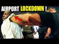 Real-Life GTA: Man Rams Stolen Rental Car Through Airport Gates & Hijacks a Bus | Bodycam