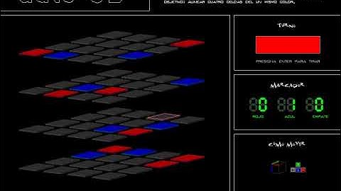 Gato3D hecho en Turbo Pascal