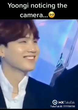when yoongi notice the camera while jin😂😂😂#suga#jin#BTS