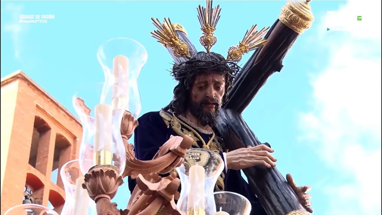 Salida del Cristo de la Caridad de San José Obrero, Sevilla (Sábado de Pasión) 2025