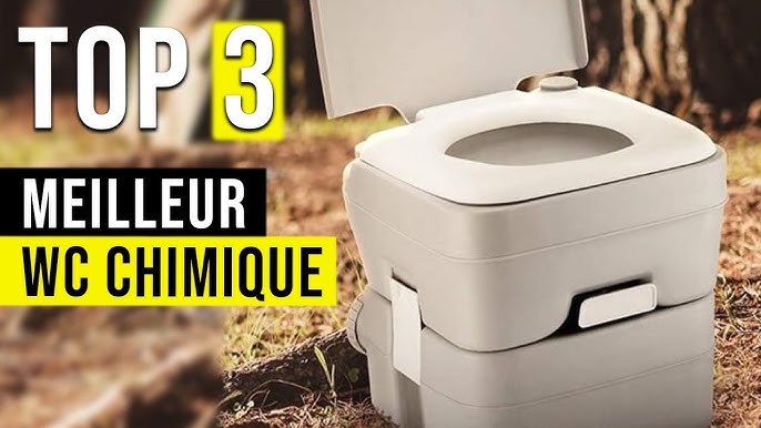 Toilette Portable Chimique pour Adultes 20L Camper, Camping, Auto Caravane  WC Camry Gris CR1035