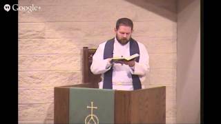 Sunday Sermon - Pastor Wiechmann - 02012015