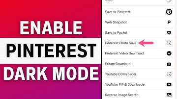 How To Enable Dark Mode On Pinterest (2023)