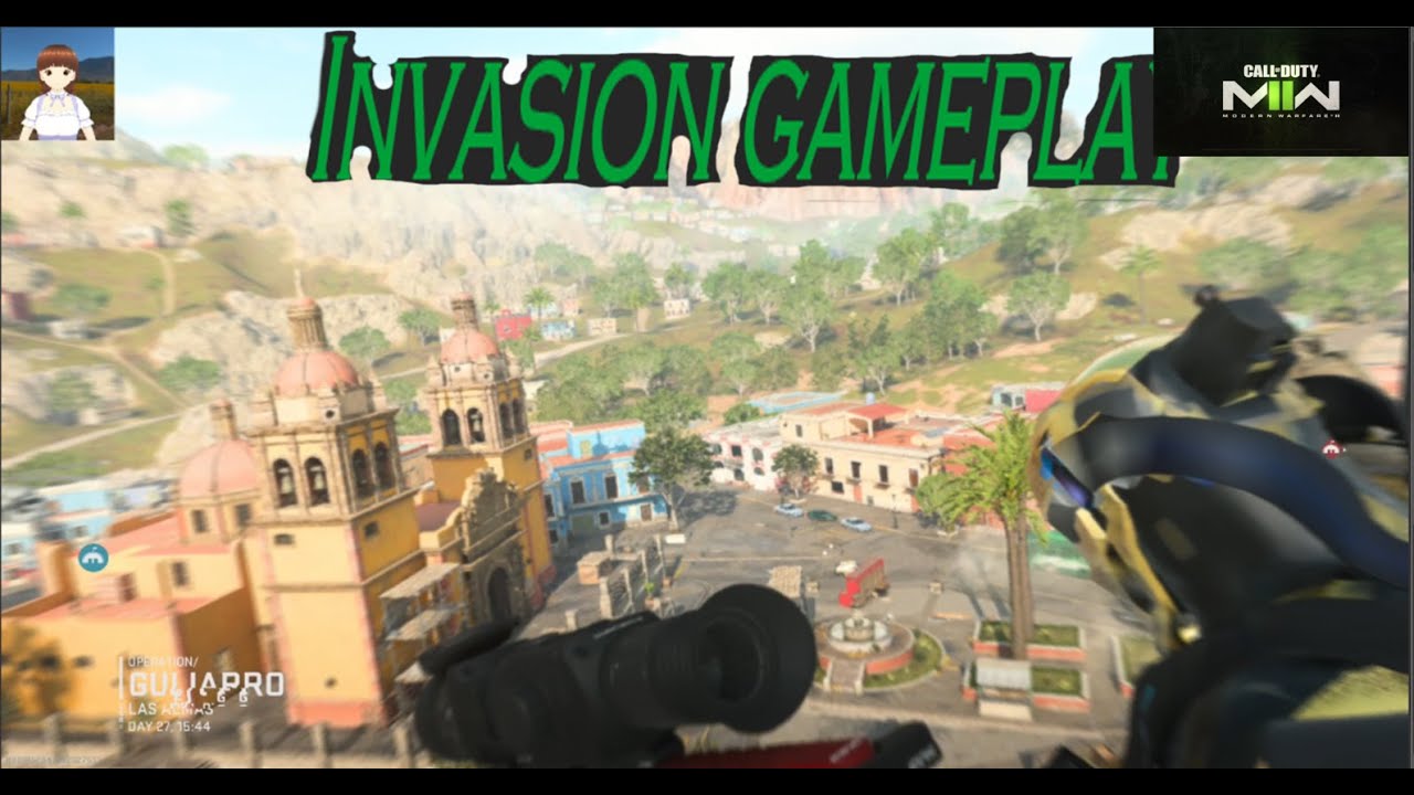 Call of Duty invasion multiplayer gameplay I Call of Duty Modern ...