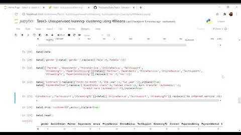 Sanjana Basu- Task3  Unsupervised learning clustering using KMeans- Iris and Churn dataset.