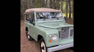 1983 Land Rover - Series III - 2.25 Gas - 64k miles - Exmoor Trim soft top - Mad Rover Imports