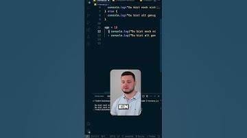 Der ternäre Operator in JavaScript #programmieren #softwareentwicklung #informatik