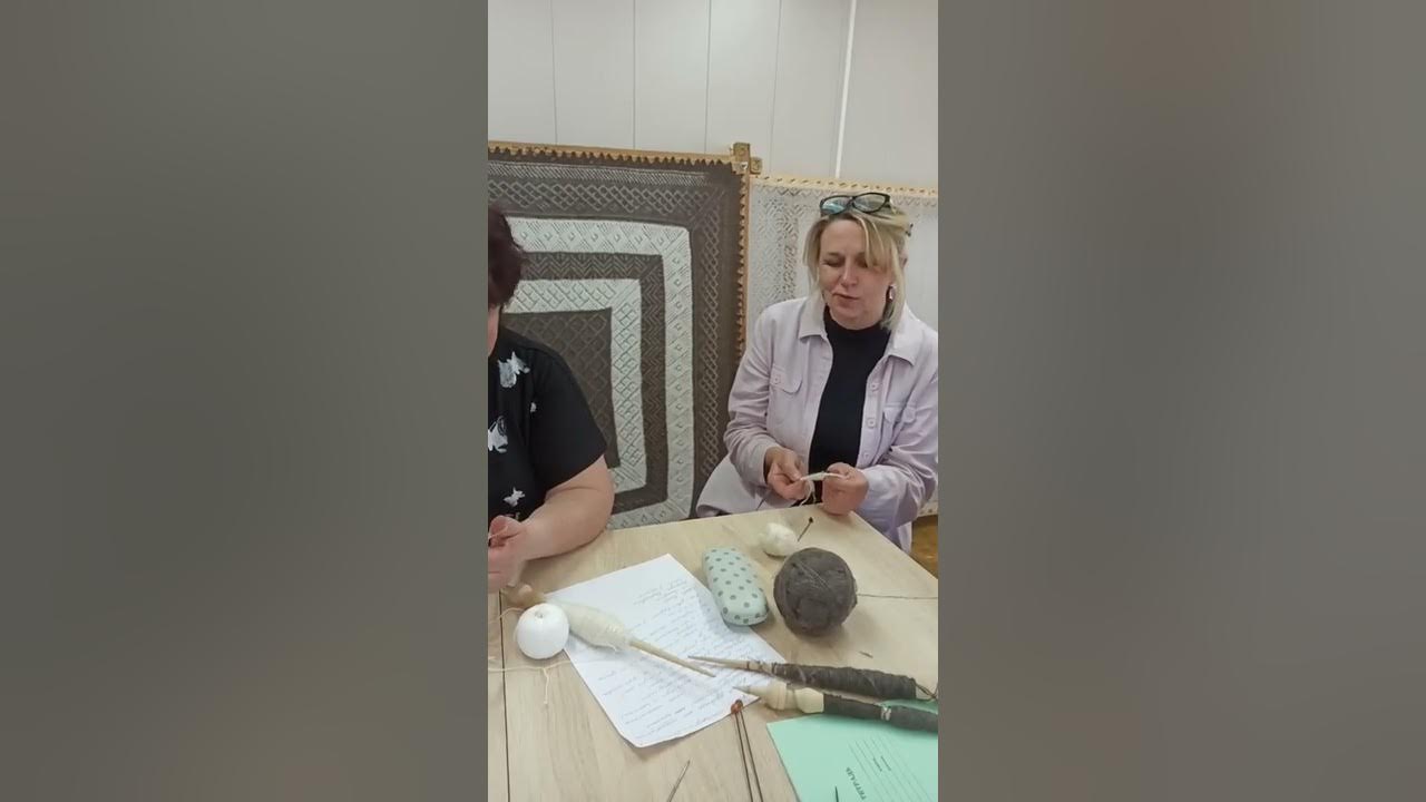 Школа пуховниц. Урок 4. Начало вязания. Часть 2. - YouTube