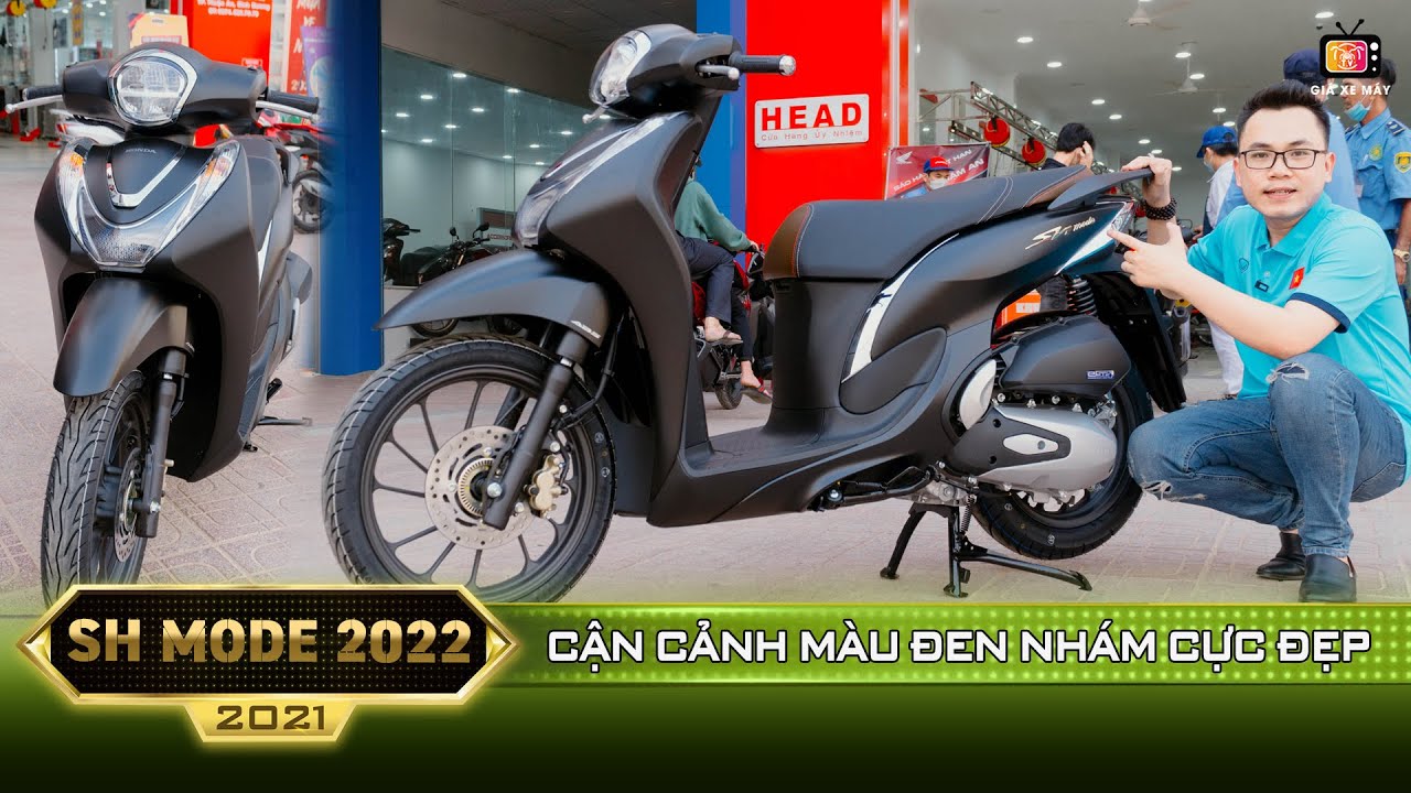 Honda SH Mode 2022 bổ sung phiên bản màu mới nam tính giá bán tăng 12  triệu đồng