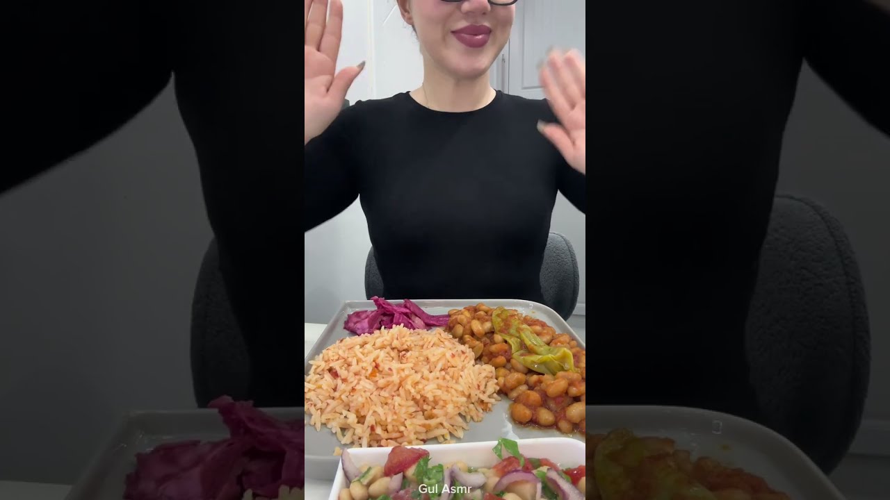Kuru Fasulye Pilav ASMR | Turkish Beans & Rice Mukbang