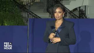 Jennifer Hudson performs at the White House Juneteenth concert