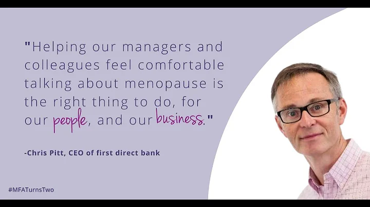 The Menopause Friendly Accreditation turns two.