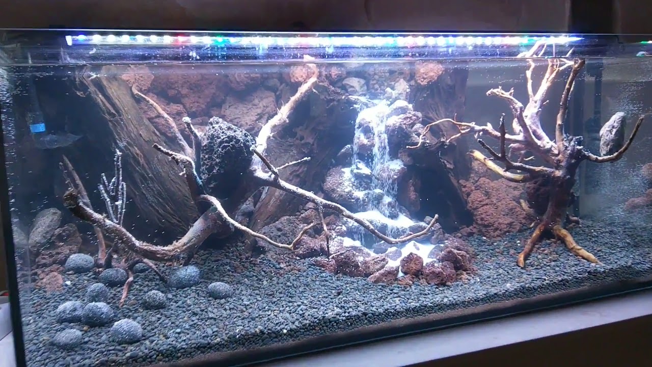 Sandfall/Wasserfall Aquarium YouTube
