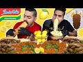 تحدي الاكل الحامض دولمة واندومي ولحم بعجين وشاورما لحم ومشروبات غازية بالليمون Sour Food CHALLENGE 