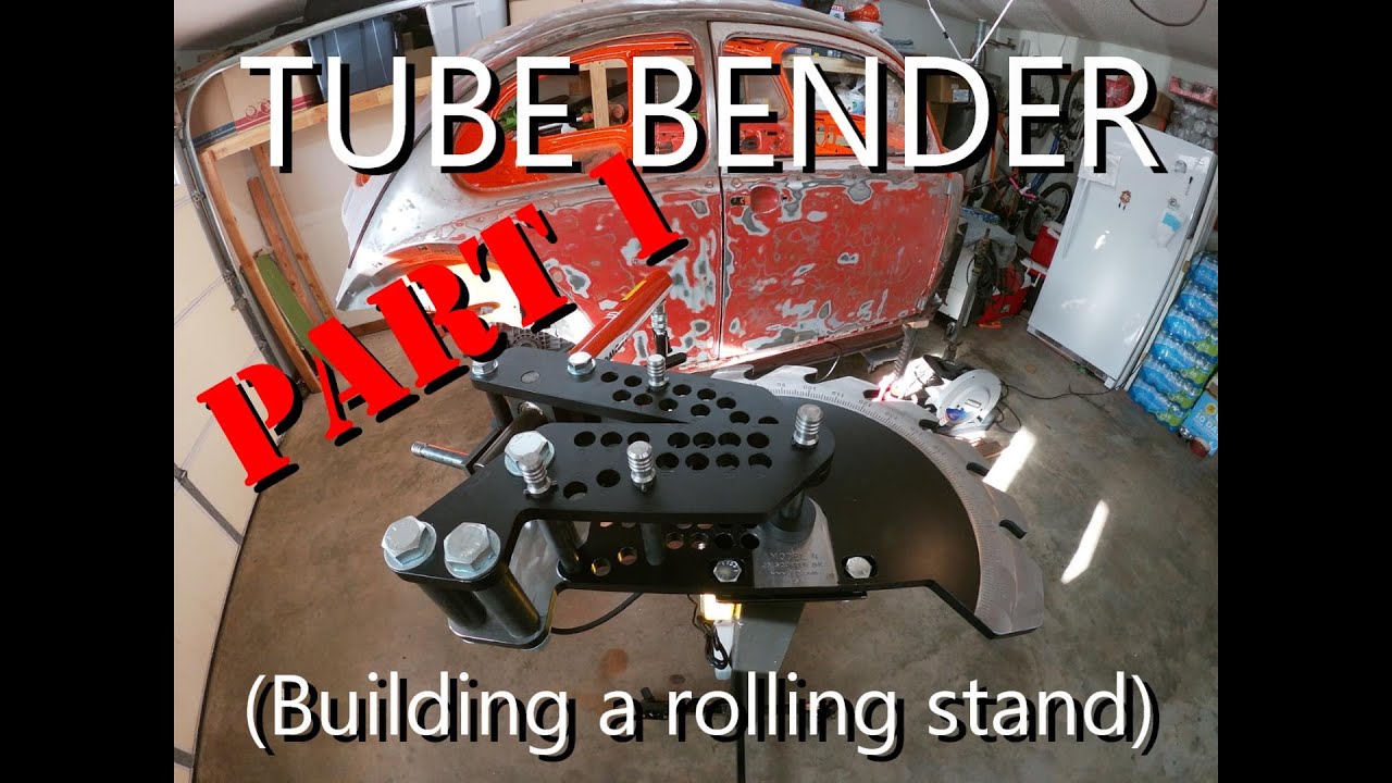 TUBE BENDER! PART 1 Building A RollAround Base for a JDSquared Tube