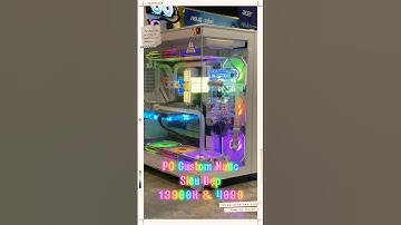 PC Custom Nước Siêu Đẹp - i9 13900K & VGA 4090 #pccustom #pccustomnuoc #pcwatercooling #pc #pcgaming