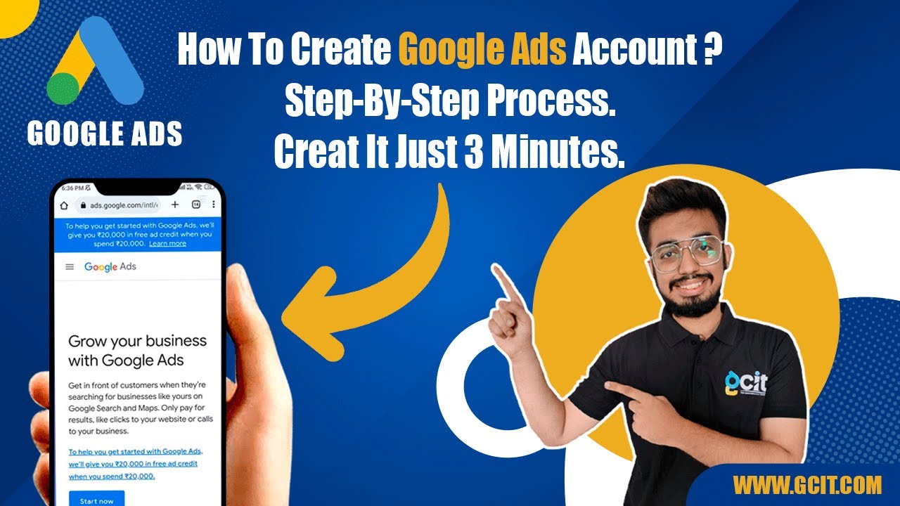 How to create a Google ads account in Just 3 Minutes | Step By Step ...