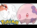 Cómo dibujar MUNNA POKEMON #517 | Generación 5
