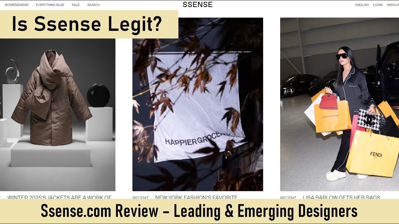 Is Ssense Legit? Review Leading & Emerging Designers YouTube