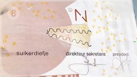 CBCS: Security features of banknotes
