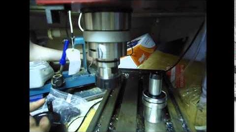 X3 Power Drawbar test before CNC & ATC