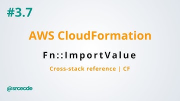 Cross-stack reference | Fn::ImportValue explained with an example - AWS CloudFormation p3.7