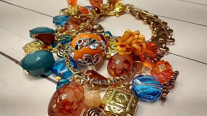 Boho Dangle Bracelet Using Jesse James Mini Mix Ad...