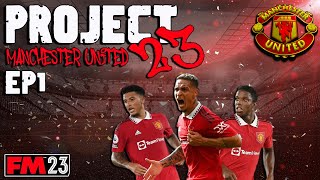 FM23 - Project 23 - EP1 - Manchester United - Football Manager 2023 screenshot 5