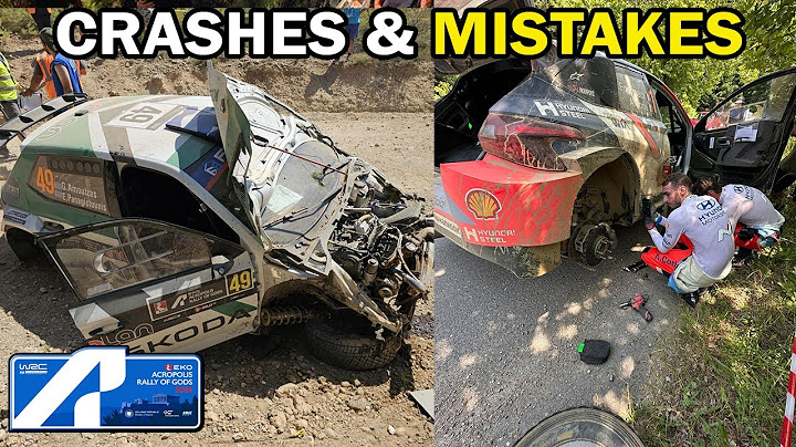 WRC EKO Acropolis Rally Greece 2025 | Crashes - Mistakes & Actions - Rovanperä Crash - Katsuta Crash