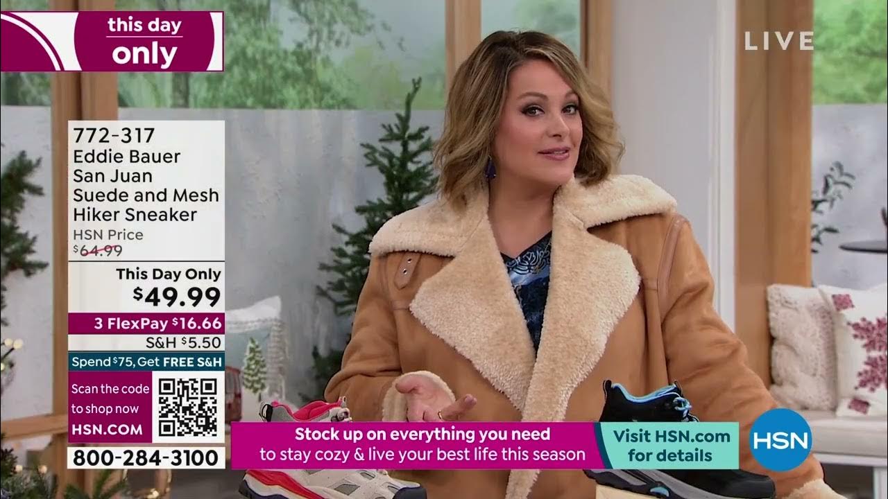 Eddie Bauer San Juan Suede and Mesh Hiker Sneaker YouTube