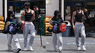 Jaden Hossler and Nessa Barret Hold Hands as They Go Shopping, Talk Lil Huddy, Travis Barker &amp; More