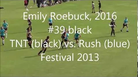 Emily Roebuck (#39) 2013 Festival