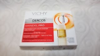 Борюсь с выпадением волос | Vichy Aminexil Pro - Видео от Нюта КосмоСтайл