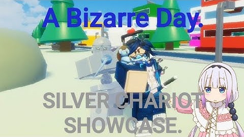Roblox a Bizarre Day Silver Chariot Showcase