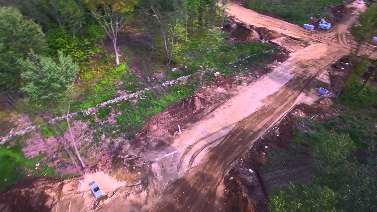 Sawmill Ridge Aerial Flyover - YouTube