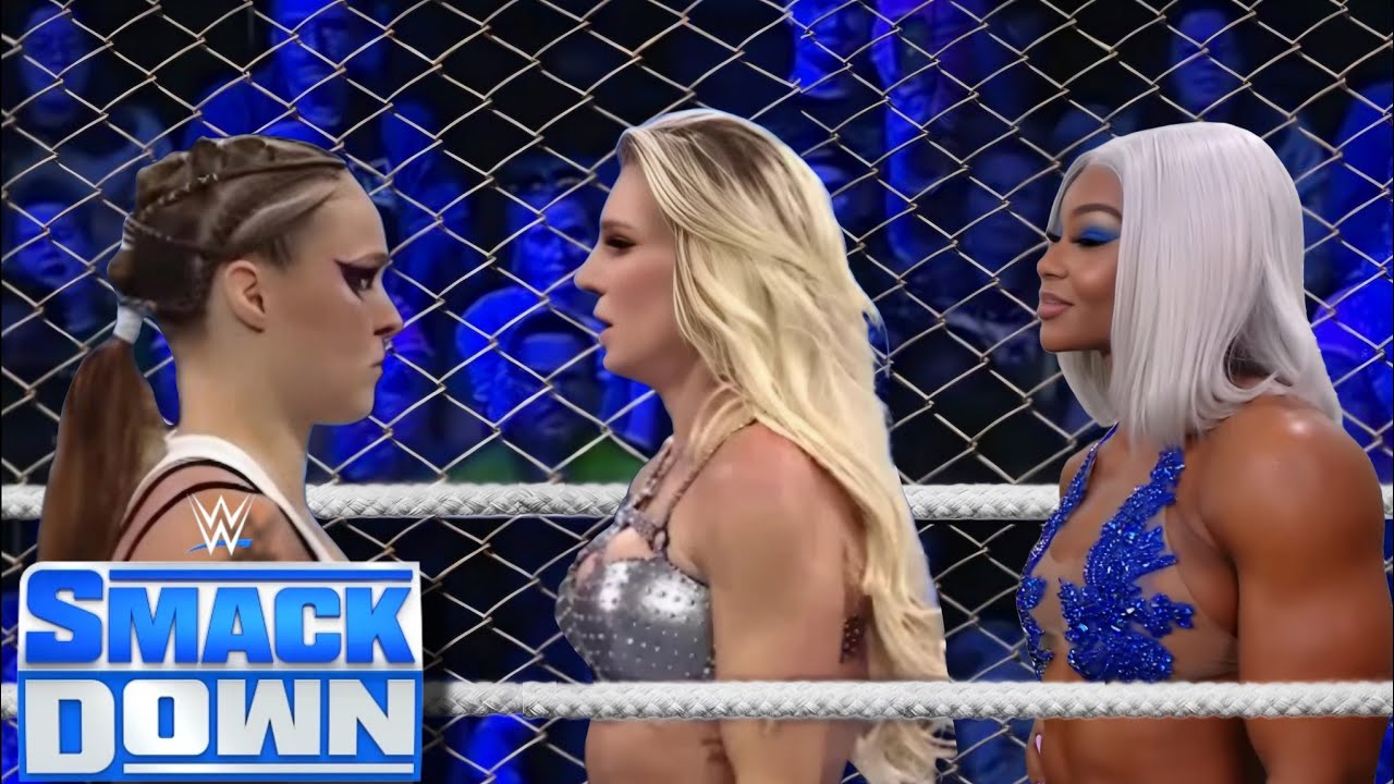 WWE - Ronda Rousey Vs. Charollete Flair Vs. Jade Cargil  - Hell In A Cell | WWE June 21, 2024