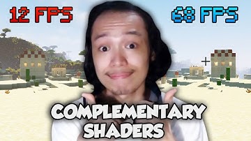 HOW TO BOOST FPS IN MINECRAFT 1.17 WITH COMPLEMENTARY SHADERS FOR LOW END PC (TAGALOG)