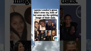 Lauren London’s Sons Are TWINS of Their Dads! 😳 Genetics Did NOT Play! 👨👦 #shorts