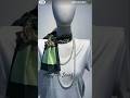 Must-Try Styling Trick: Silk Scarf Meets Pearl Necklace.#PearlNecklace#StylingGuide#ChicLook
